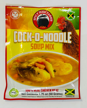 SPICY HILL FARMS COCK-O-NOODLE SOUP MIX (50 G)