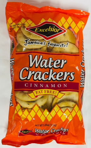 EXCELSIOR WATER CRACKERS (CINNAMON, FAT FREE, 143 G)