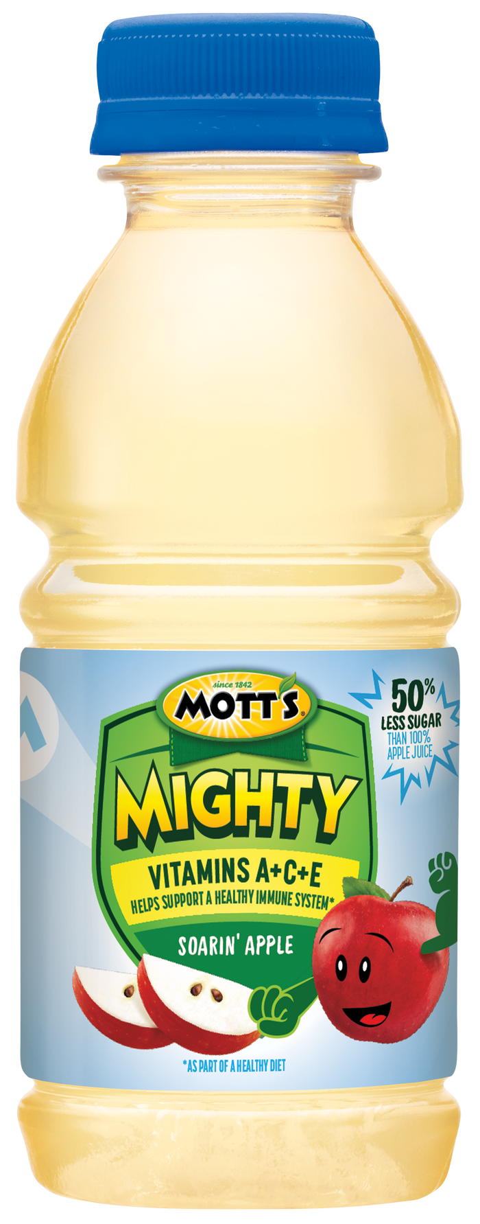 MOTT’S MIGHTY APPLE JUICE DRINK (SOARIN’ APPLE, 240 ML)