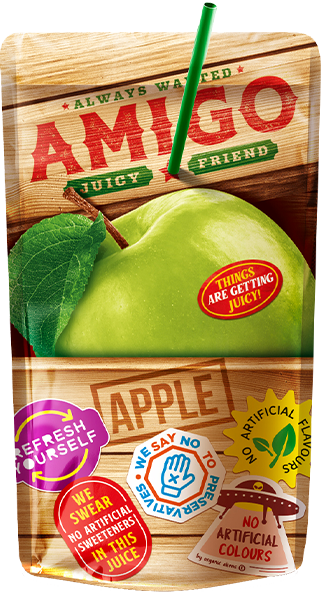 AMIGO JUICE DRINK (APPLE, 200 ML)