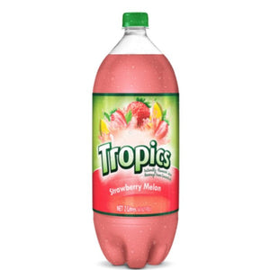 TROPICS STRAWBERRY MELON JUICE DRINK (CASE, 2 L)