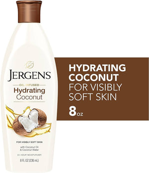 JERGENS OIL INFUSED HYDRATING COCONUT LOTION (236 ML)