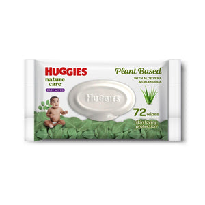 HUGGIES NATURAL CARE WIPES (72 WIPES)