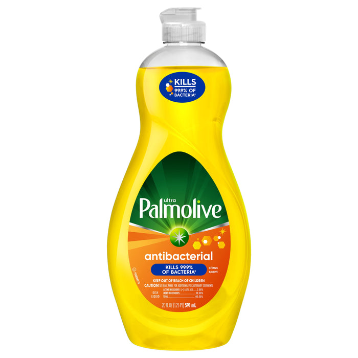 PALMOLIVE DISHWASHING LIQUID DETERGENT (ANTI BACTERIAL, 591 ML)