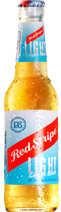 RED STRIPE LIGHT LAGER BEER (275 ML)