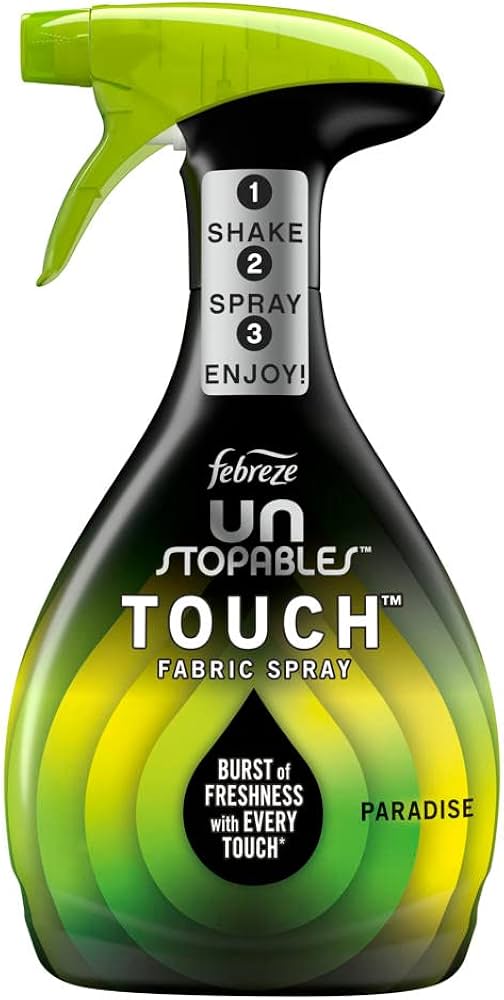 FEBREZE UNSTOPABLES TOUCH FABRIC SPRAY (PARADISE, 800 ML)