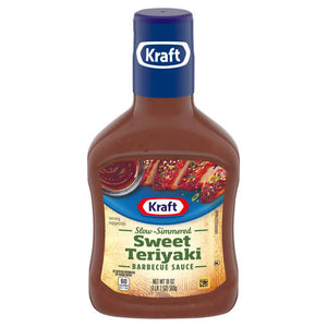 KRAFT SLOW SIMMERED SWEET TERIYAKI BBQ SAUCE (510 G)