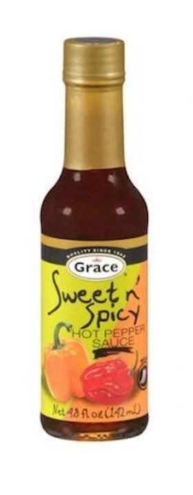 GRACE SWEET N’ SPICY HOT PEPPER SAUCE (142 ML)