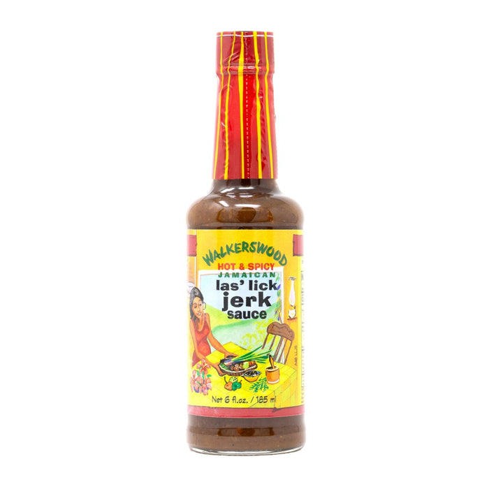 WALKERSWOOD HOT N’ SPICY JAMAICAN LAS’ LICK JERK SAUCE (185 ML)