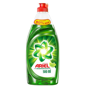 ARIEL DISHWASHING LIQUID DETERGENT (LEMON, 500 ML)