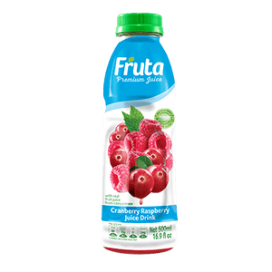FRUTA PREMIUM JUICE (CRANBERRY RASPBERRY, 500 ML)