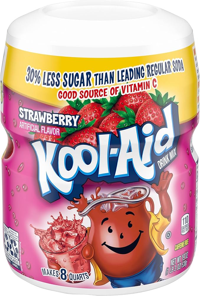 KOOL AID DRINK MIX (STRAWBERRY, 19 OZ)