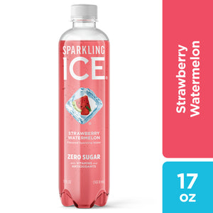SPARKLING ICE FLAVOURED SPARKLING WATER (STRAWBERRY WATERMELON, 502.8 ML)