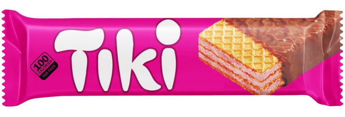 TIKI WAFER BAR (5 UNITS, ASSORTED FLAVOURS, 20 G / UNIT)