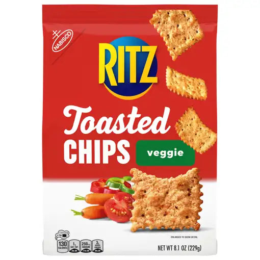 NABISCO RITZ TOASTED CHIPS (VEGGIE, 229 G)