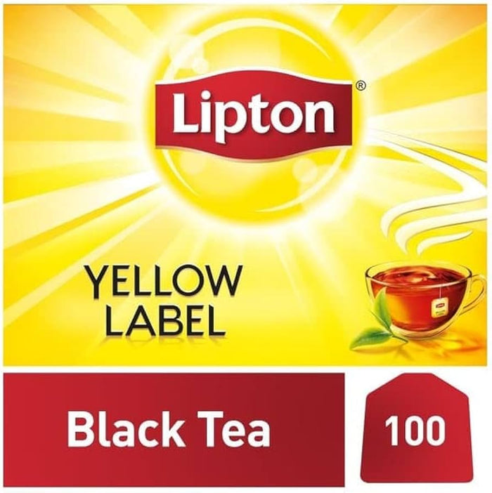 LIPTON YELLOW LABEL PREMIUM BLACK TEA (100 UNITS, 200 G)