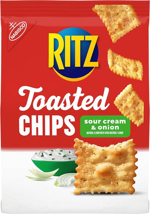NABISCO RITZ TOASTED CHIPS (SOUR CREAM & ONION, 229 G)