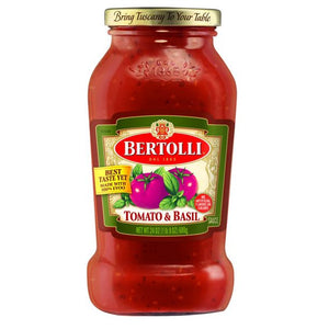 BERTOLLI PASTA SAUCE (TOMATO & BASIL, 680 G)