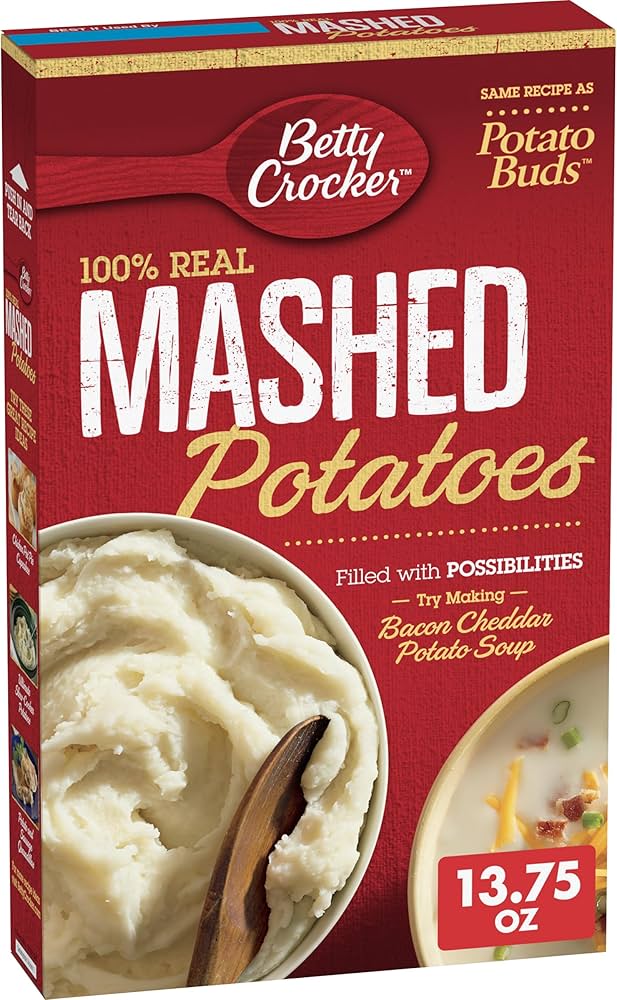 BETTY CROCKER INSTANT MASHED POTATOES (389 G)