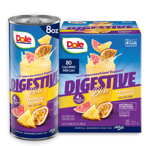 DOLE DIGESTIVE BLISS TROPICAL PASSION JUICE DRINK (240 ML)
