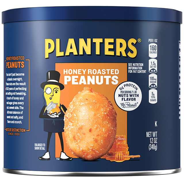 PLANTERS HONEY ROASTED PEANUTS (340 G)
