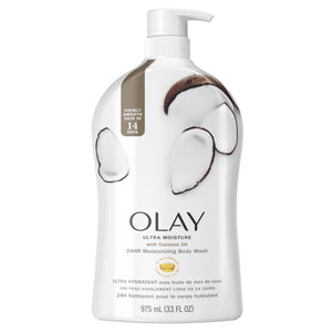 OLAY ULTRA MOISTURE BODY WASH W/ COCONUT OIL (975 ML)
