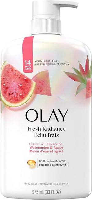 OLAY FRESH OUTLAST BODY WASH WATERMELON & AGAVE (975 ML)
