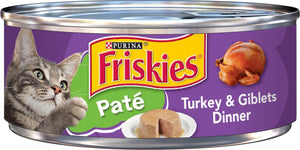 FRISKIES CAT FOOD (TURKEY & GIBLETS,, 156 G)