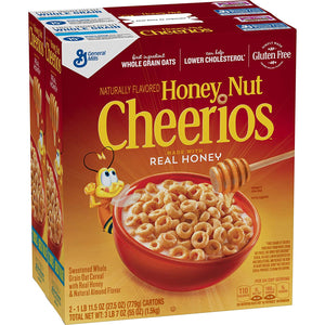 NESTLE HONEY NUT CHEERIOS CEREAL (55 OZ / UNIT, 2 UNITS, LIMITED TIME BANDED OFFER)
