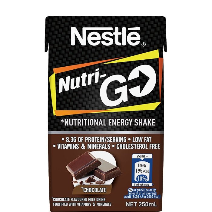 NESTLE NUTRI GO ENERGY SHAKE (CHOCOLATE, 250 ML)