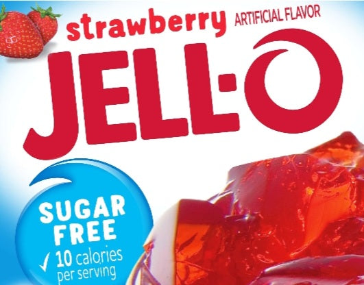 JELL-O STRAWBERRY SUGAR FREE (85 G)