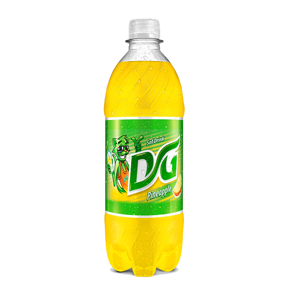 D&G PINEAPPLE SOFT DRINK (CASE, 591 ML)