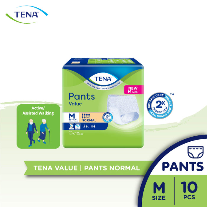 TENA PANTS ULTRA (ADULT PAMPERS, M, 10)