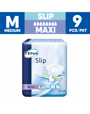 TENA SLIP ADULT PAMPERS (M, 9 UNITS)