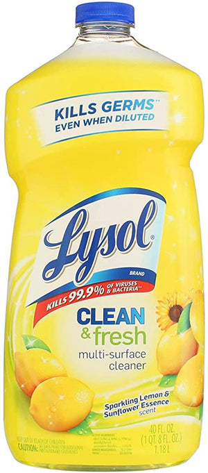LYSOL CLEAN & FRESH MULTI SURFACE CLEANER (40 OZ)