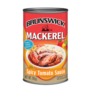 BRUNSWICK CHUNKY MACKEREL (SPICY TOMATO SAUCE)
