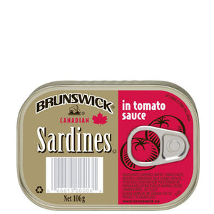 BRUNSWICK SARDINES IN TOMATO SAUCE (106 G)