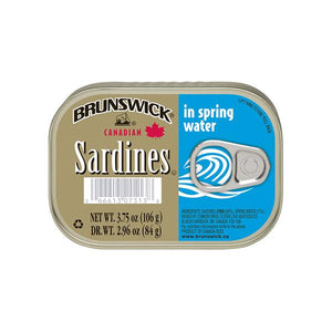 BRUNSWICK SARDINES IN SPRING WATER (106 G)