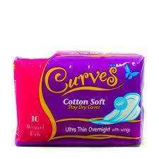 CURVES COTTON SOFT ULTRA THIN WINGS (10)