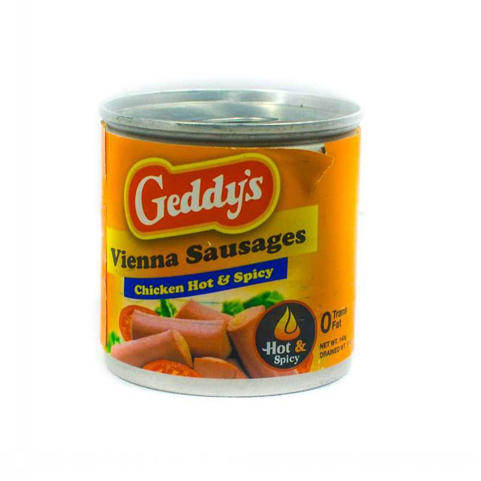 GEDDY'S CHICKEN SAUSAGE (HOT & SPICY, 140 G)