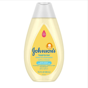 JOHNSON'S HEAD TO TOE WASH & SHAMPOO (300 ML)