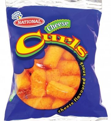 NATIONAL CHEESE CURLS (15 G)