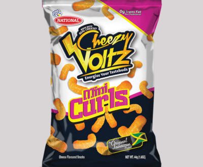 NATIONAL CHEEZY VOLTZ MINI CURLS (9 OZ)