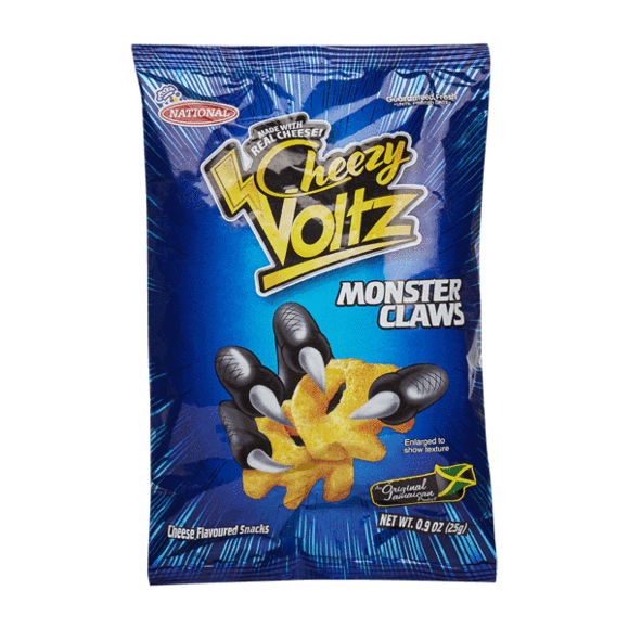NATIONAL CHEEZY VOLTZ MONSTER CLAWS (25 G)