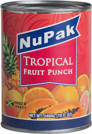 NUPAK TROPICAL FRUIT PUNCH DRINK (540 ML)