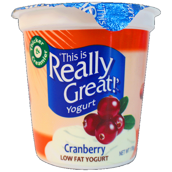 REALLY GREAT YOGURT (CRANBERRY, 170 G)