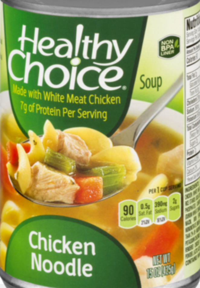 HEALTHY CHOICE CHICKEN NOODLE SOUP (425 G)