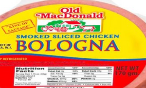 OLD MCDONALD CHICKEN BOLOGNA (170 G)