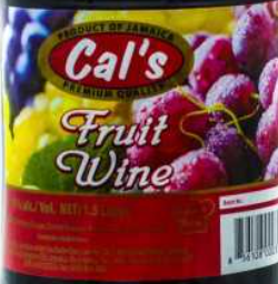 CAL'S FRUIT WINE (0.5 GAL)
