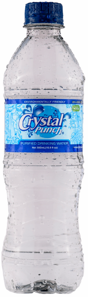 CRYSTAL PUNCH SPRING BOTTLED WATER (500 ML)